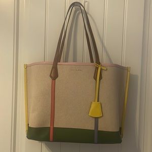 Tory Burch purse. Used only one time. Just like new without tags. Multi color
